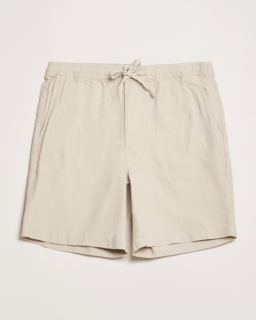 Barbour Lifestyle Cotton/Linen Relaxed Shorts Mist – Beige