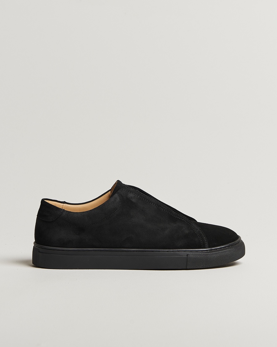 Myrqvist Alnö Sneakers Black Suede – Musta