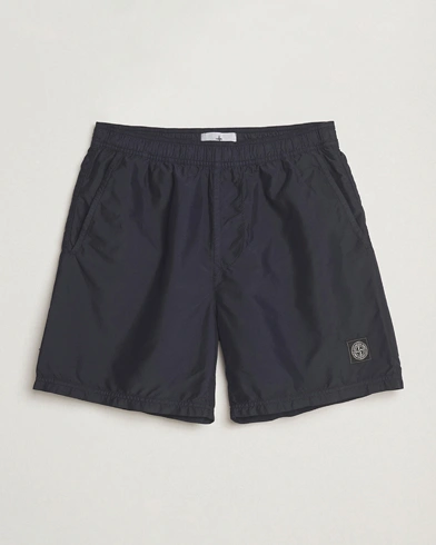 Stone Island Brushed Nylon Swimshorts Navy Blue – Sininen