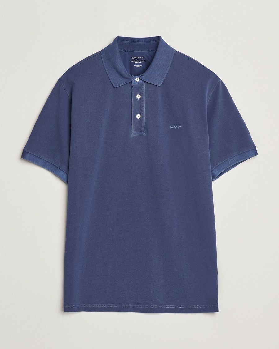 GANT Sunfaded Polo Persian Blue – Sininen