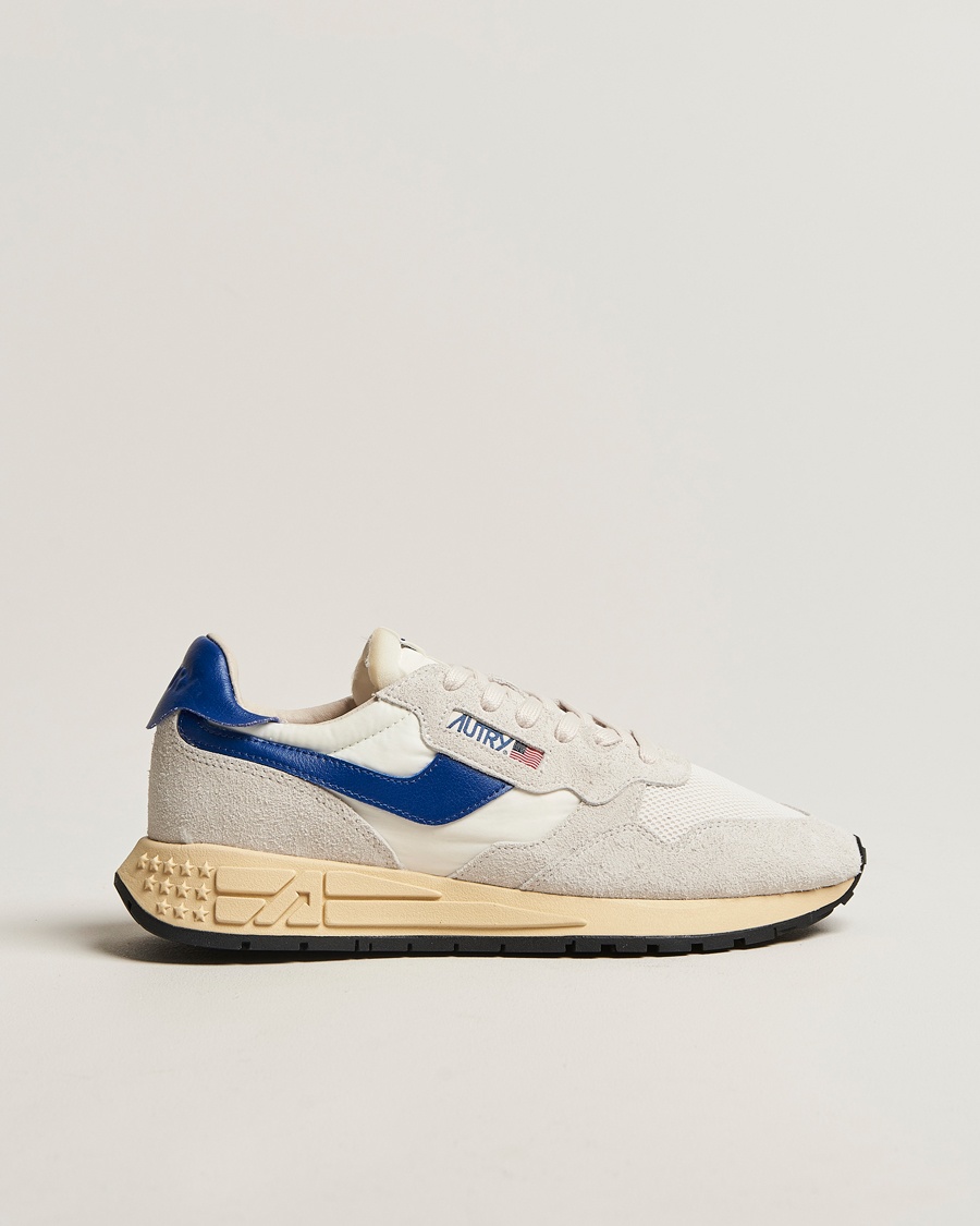 Autry Reelwind Running Sneaker White/Navy – Valkoinen