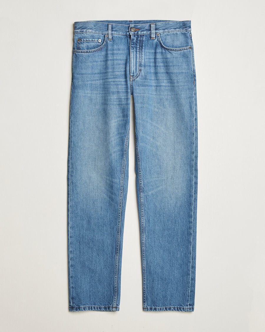 Zegna 5-Pocket Denim Jeans Medium Blue Wash – Sininen