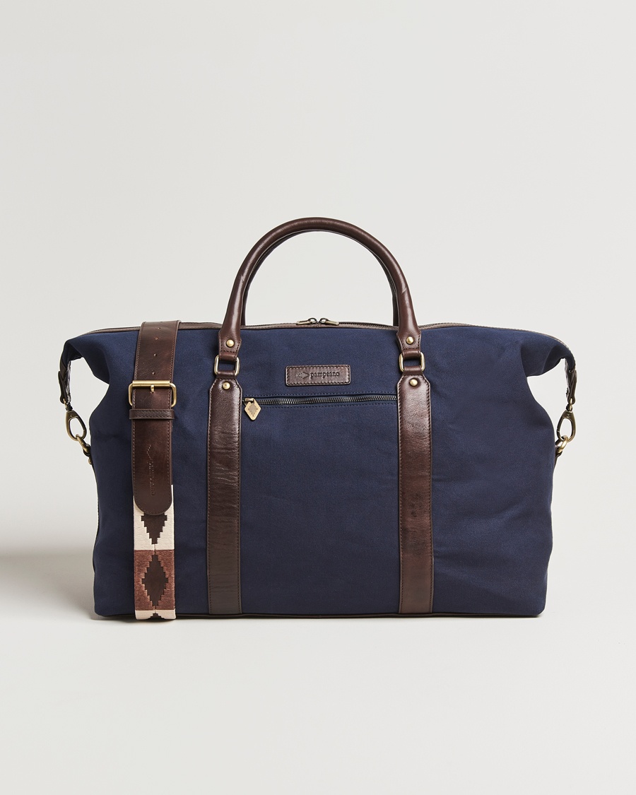 Pampeano Cabballero Large Canvas Weekend Bag Navy – Sininen