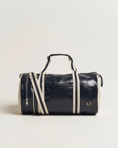 Fred Perry Classic Barrel Bag Navy/Ecru – Monivärinen