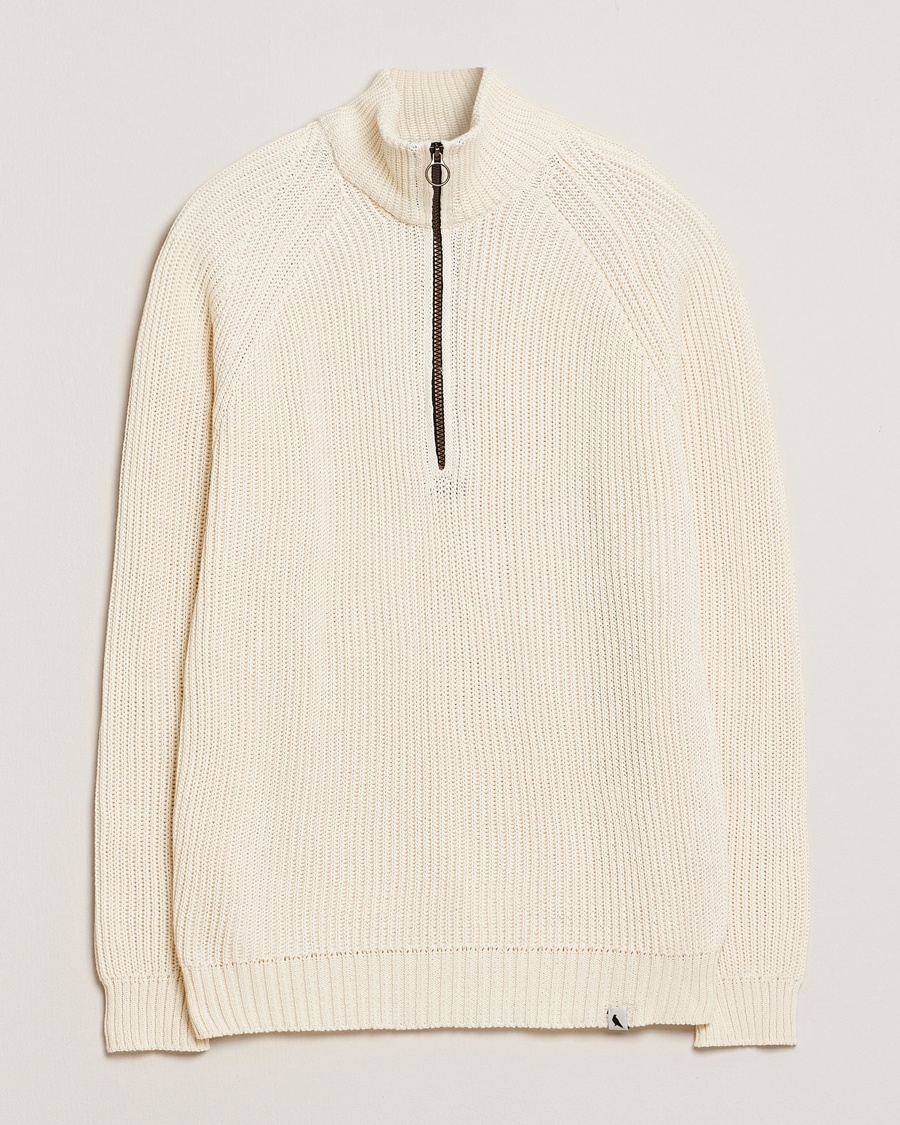 Peregrine Felix Quarter Zip Jumper White – Valkoinen