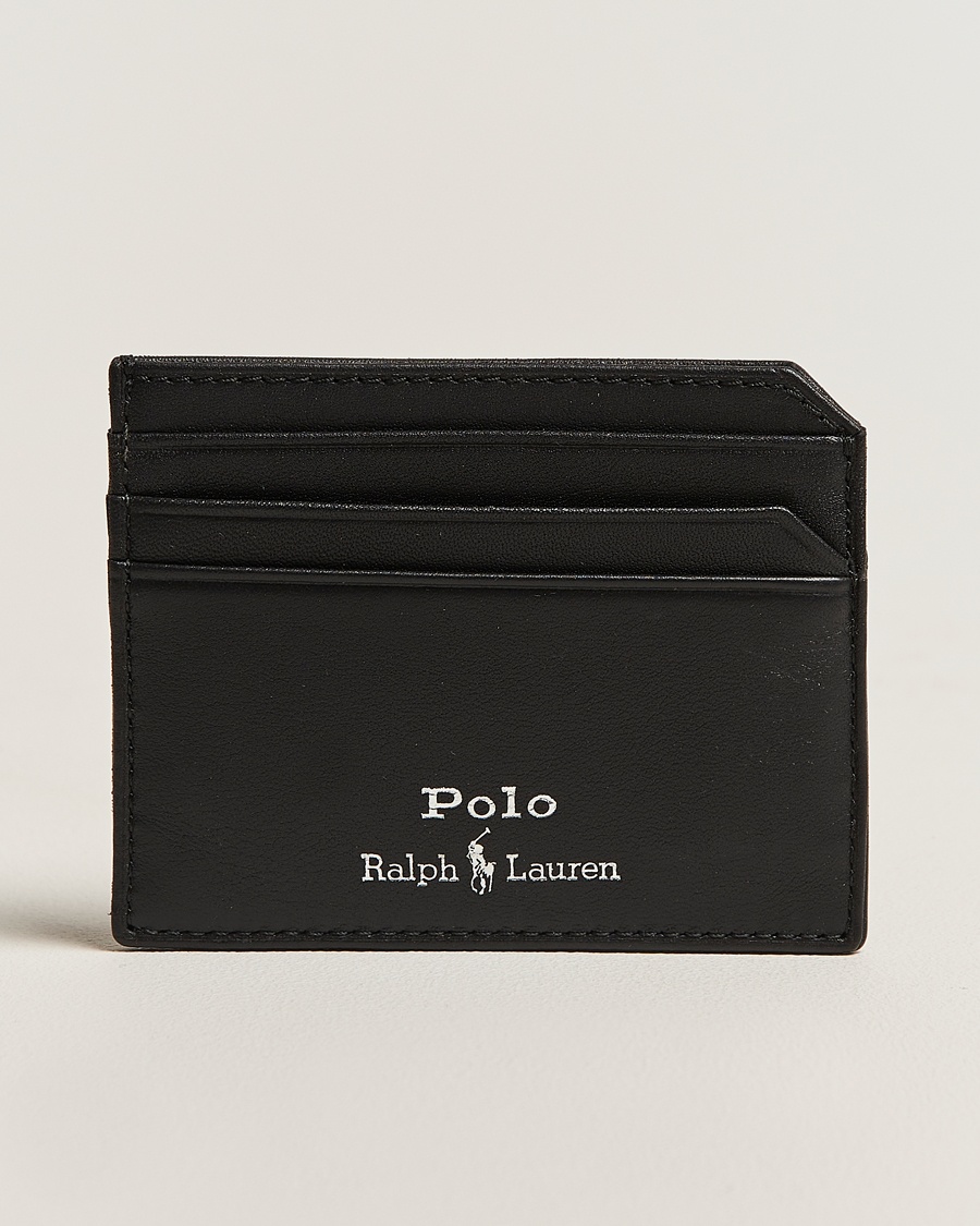 Polo Ralph Lauren Polo Ralph LaurenCard Holder Smooth LeatherBlack – Musta