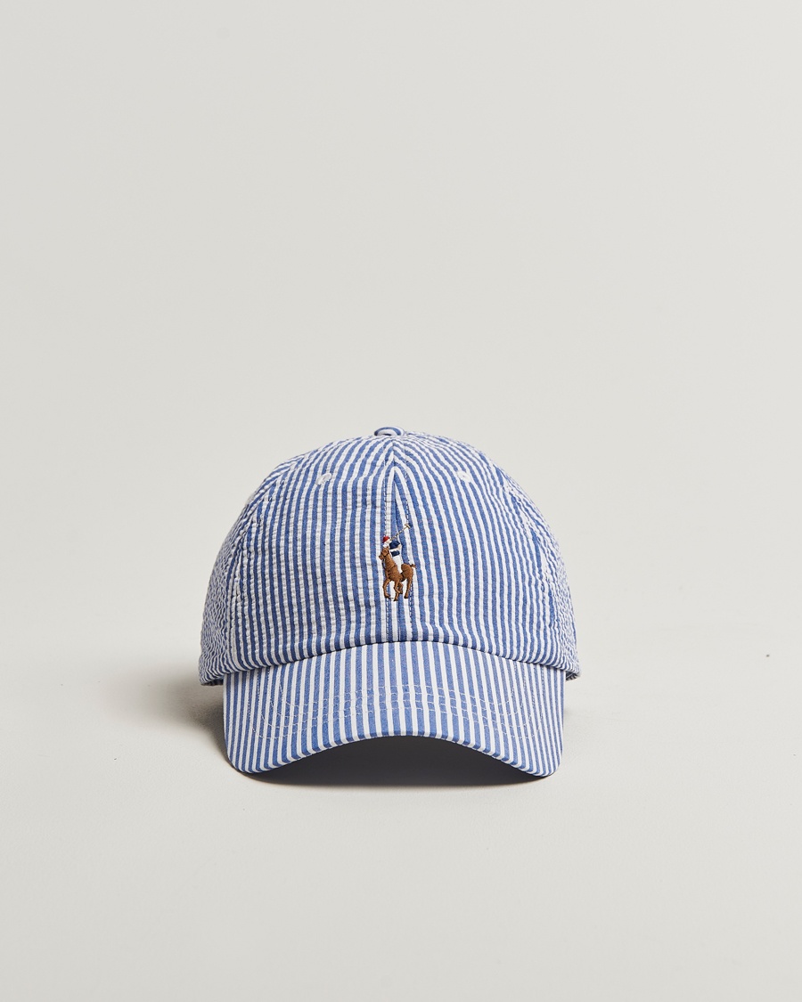 Polo Ralph Lauren Polo Ralph LaurenSeersucker CapCruise Royal – Sininen