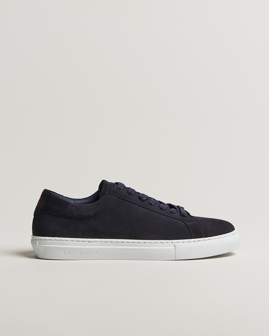 Les Deux Theodor Suede Sneakers Navy – Sininen