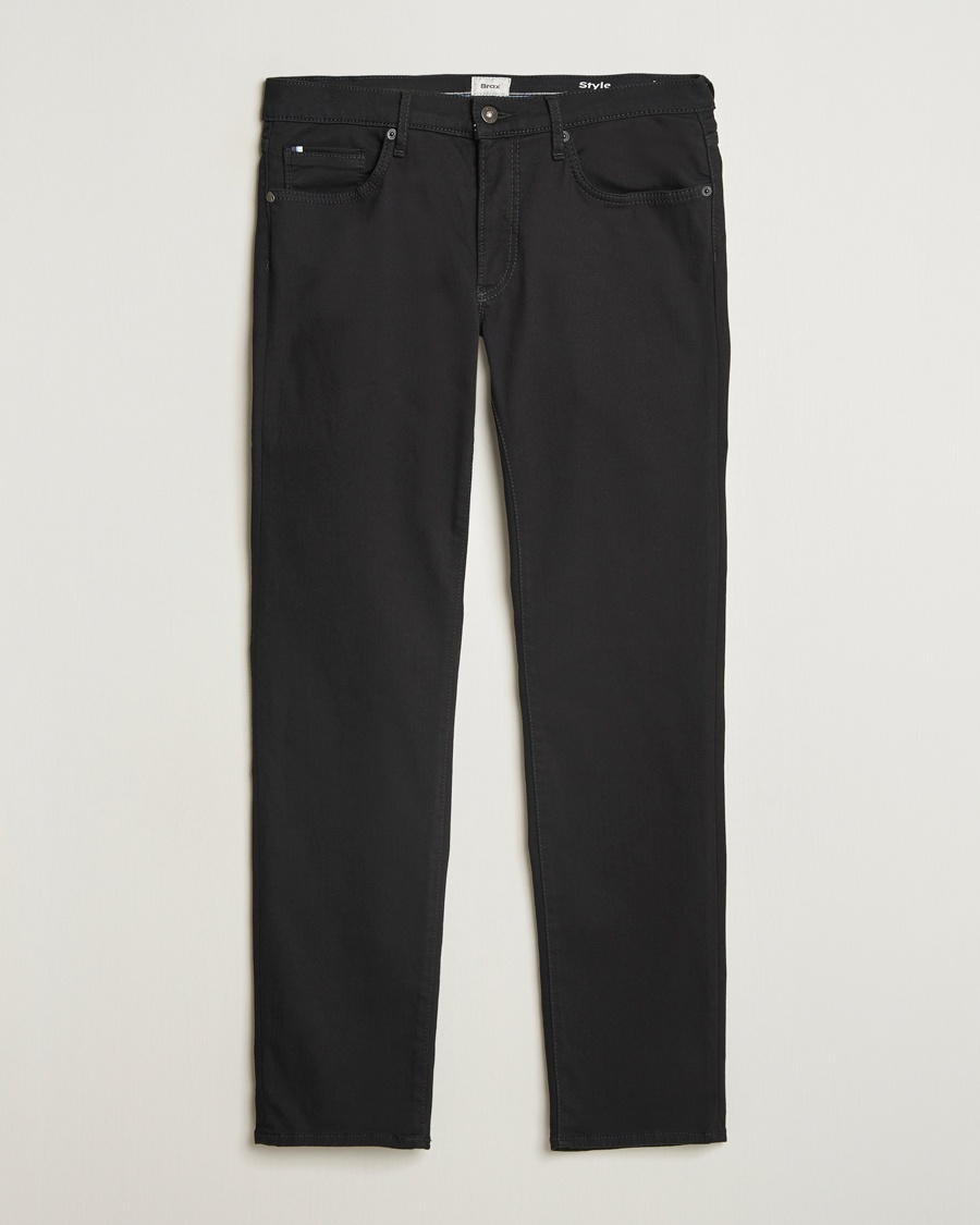 Brax Chuck Hi-Flex Denim Perma Black – Musta