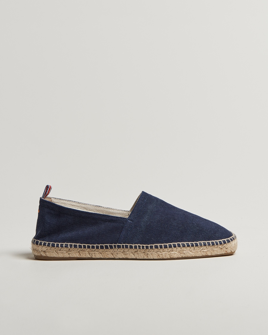 Castañer Pablo Washed Canvas Espadrilles Azul Marino – Sininen
