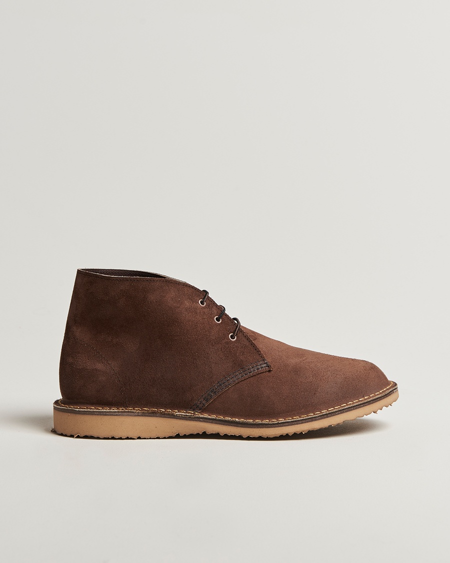 Red Wing Shoes Weekender Chukka Chocolate Muleskinner – Ruskea