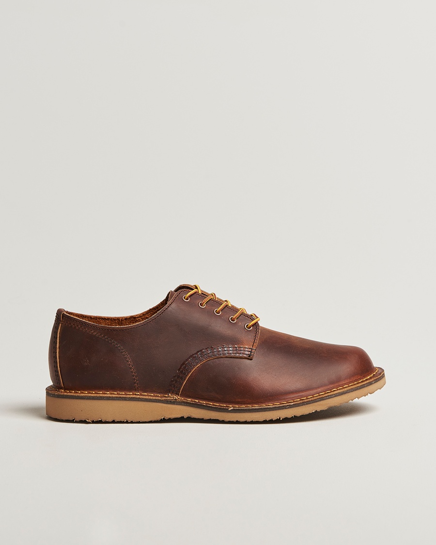 Red Wing Shoes Weekender Oxford Copper Rough/Though Leather – Ruskea