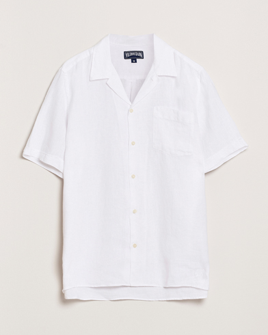 Vilebrequin Charli Resort Short Sleeve Shirt Blanc – Valkoinen