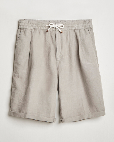 Brunello Cucinelli Drawstring Shorts Khaki – Vihreä