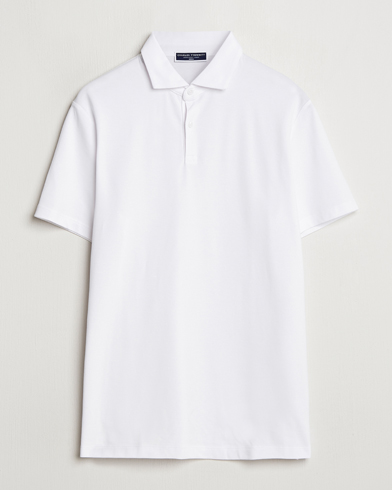 Charles Tyrwhitt Short Sleeve Cotton Pique Polo White – Valkoinen