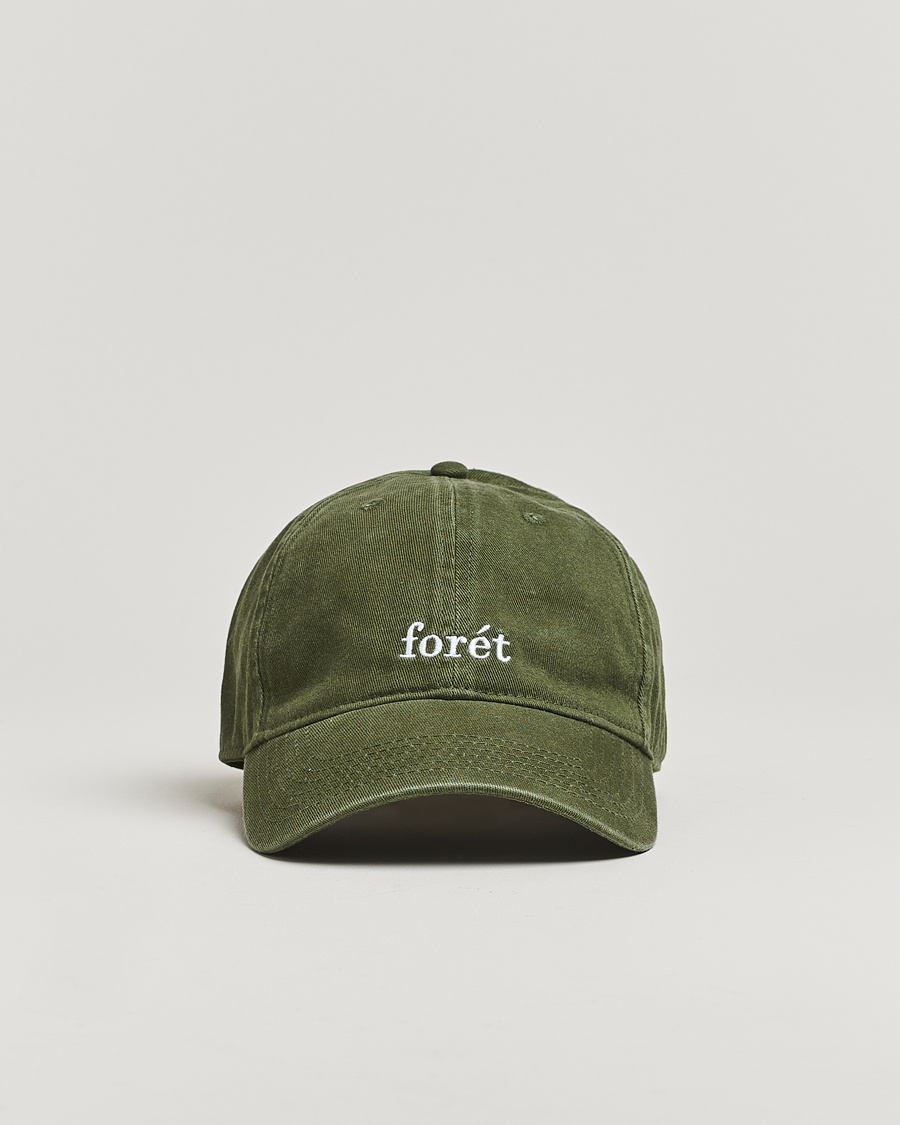 Forét Hawk Washed Cap Army – Vihreä