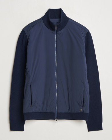 Scandinavian Edition Leeway Hybrid Jacket Navy Blue – Sininen