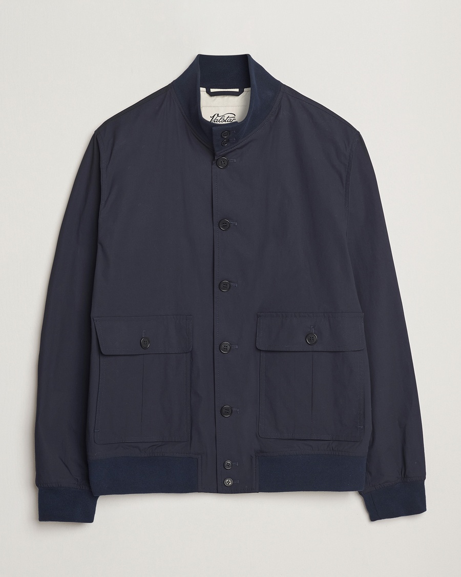 Valstar Valstarino Lightweight Cotton Jacket Navy – Sininen