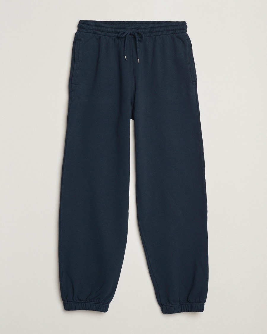Colorful Standard Classic Organic Sweatpants Navy Blue – Sininen