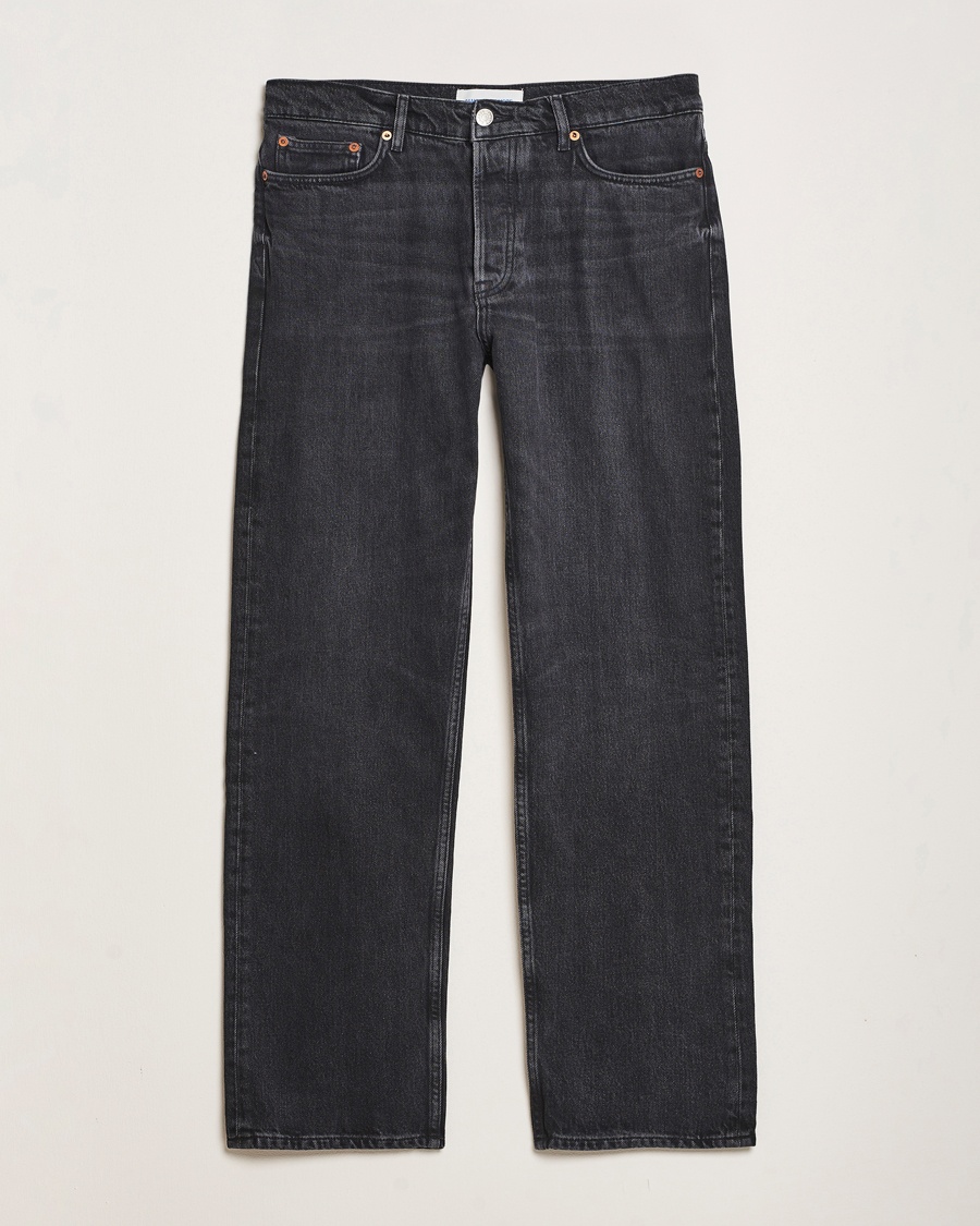 Samsøe Samsøe Eddie Regular Fit Jeans Black Blizzard – Musta