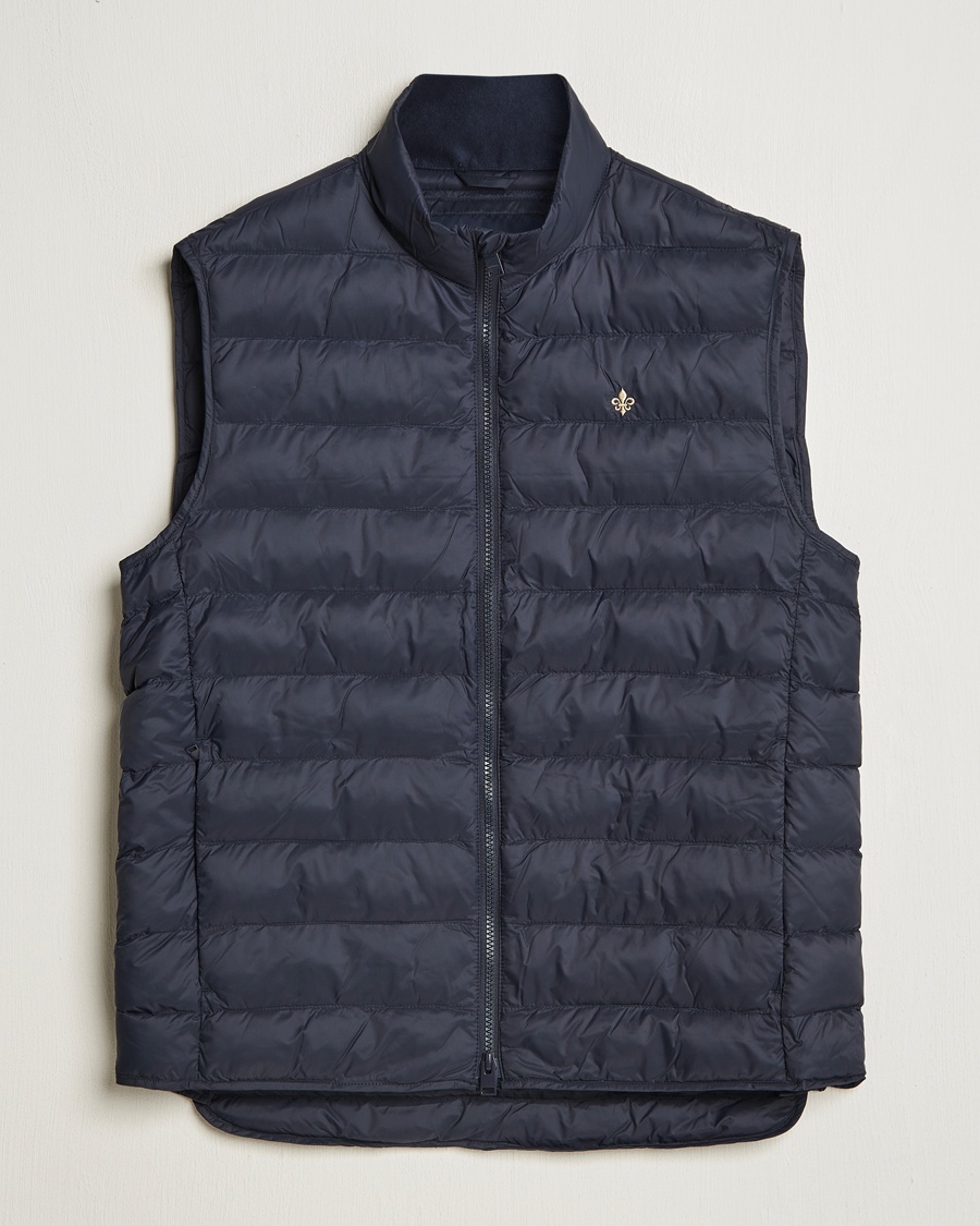 Morris Norfolk Liner Vest Navy – Sininen