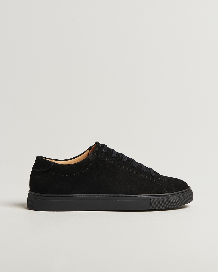 Myrqvist Oaxen Monochrome II Sneaker Black Suede – Musta