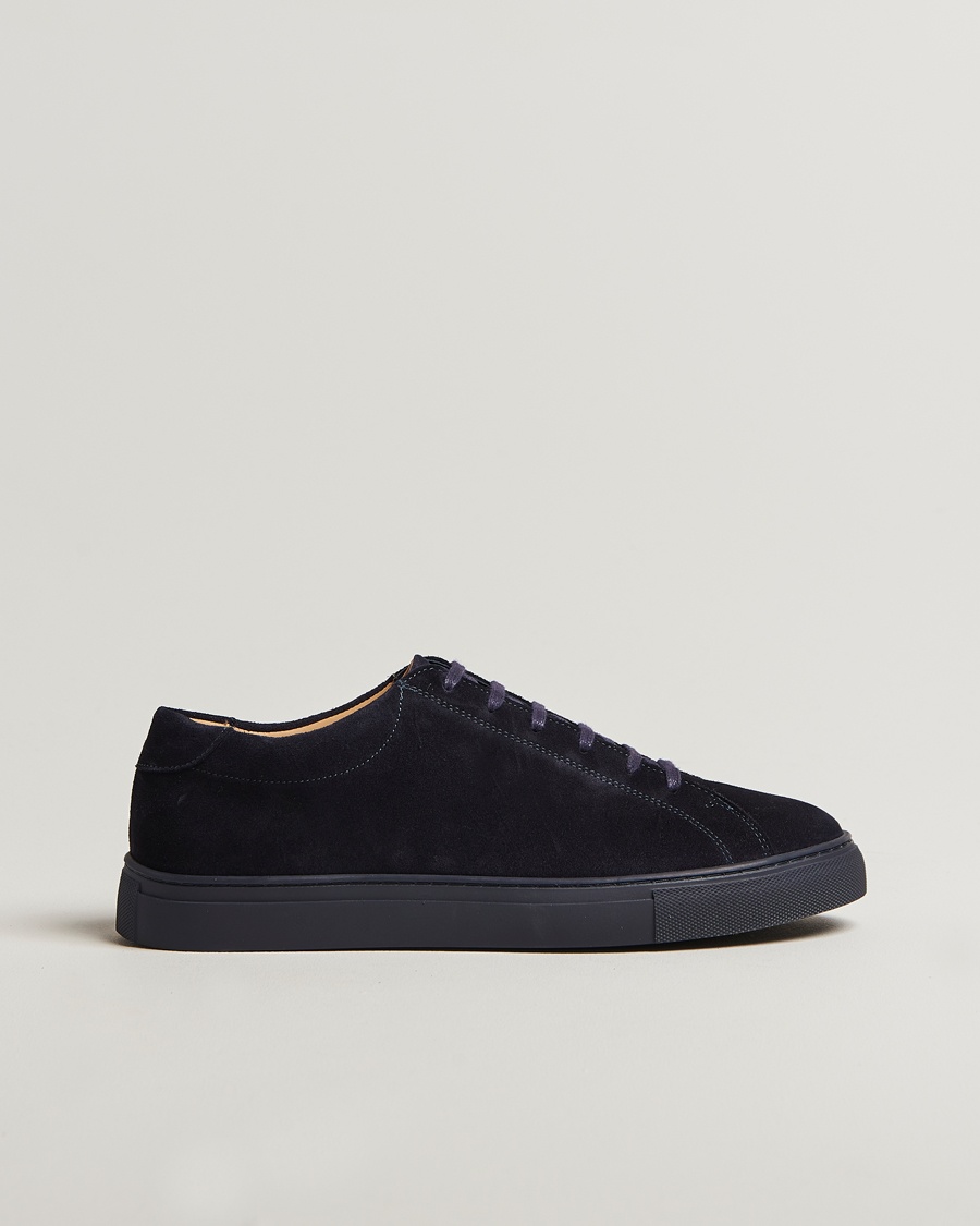 Myrqvist Oaxen Monochrome II Sneaker Navy Suede – Sininen