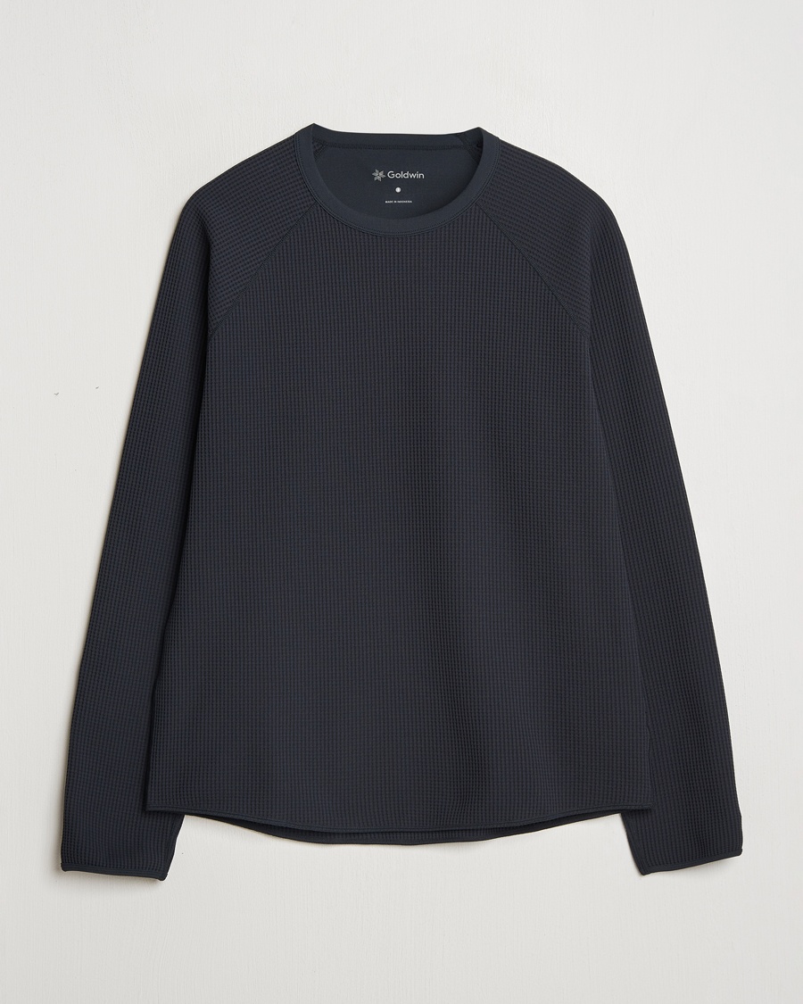 Goldwin WF Light L/S T-Shirt Black – Musta