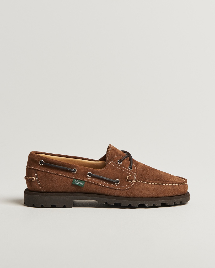 Paraboot Malo Moccasin Cognac Suede – Ruskea