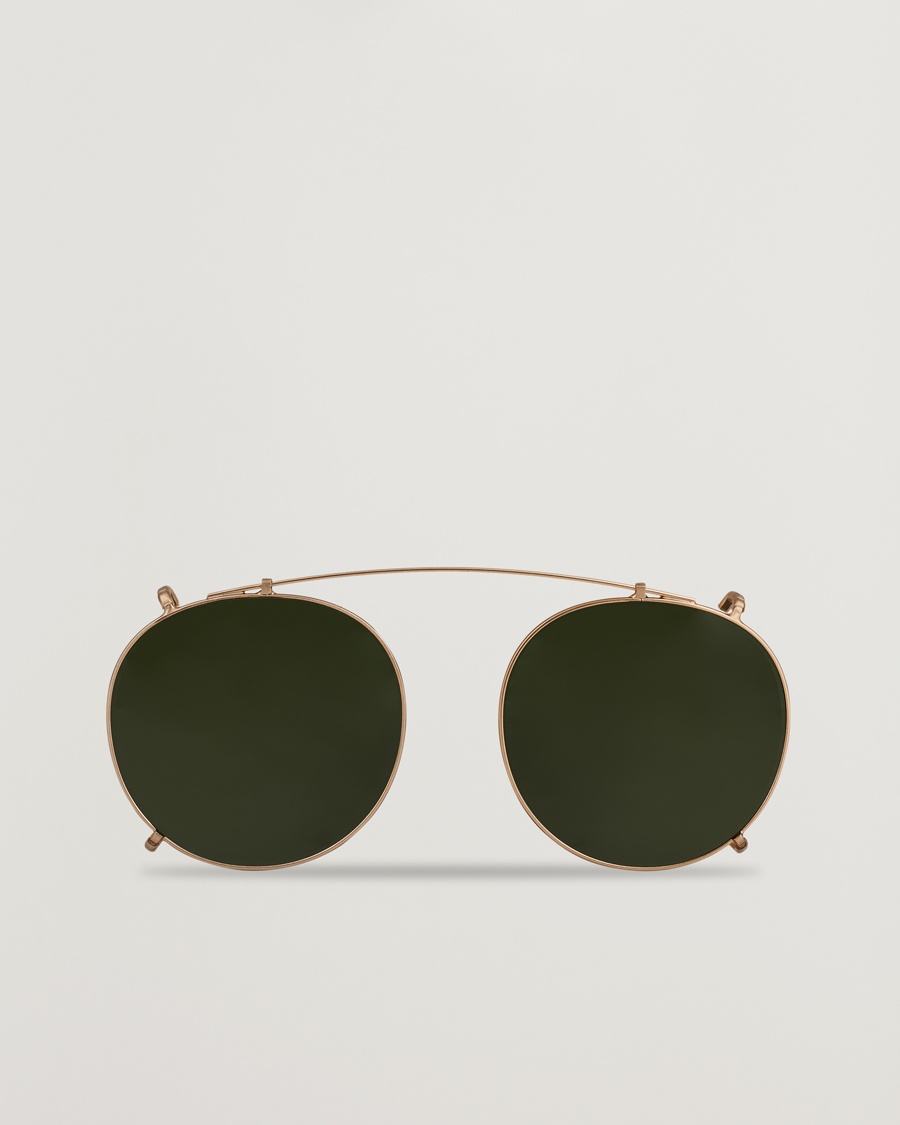 TBD Eyewear Clip-ons Gold/Bottle Green – Vihreä