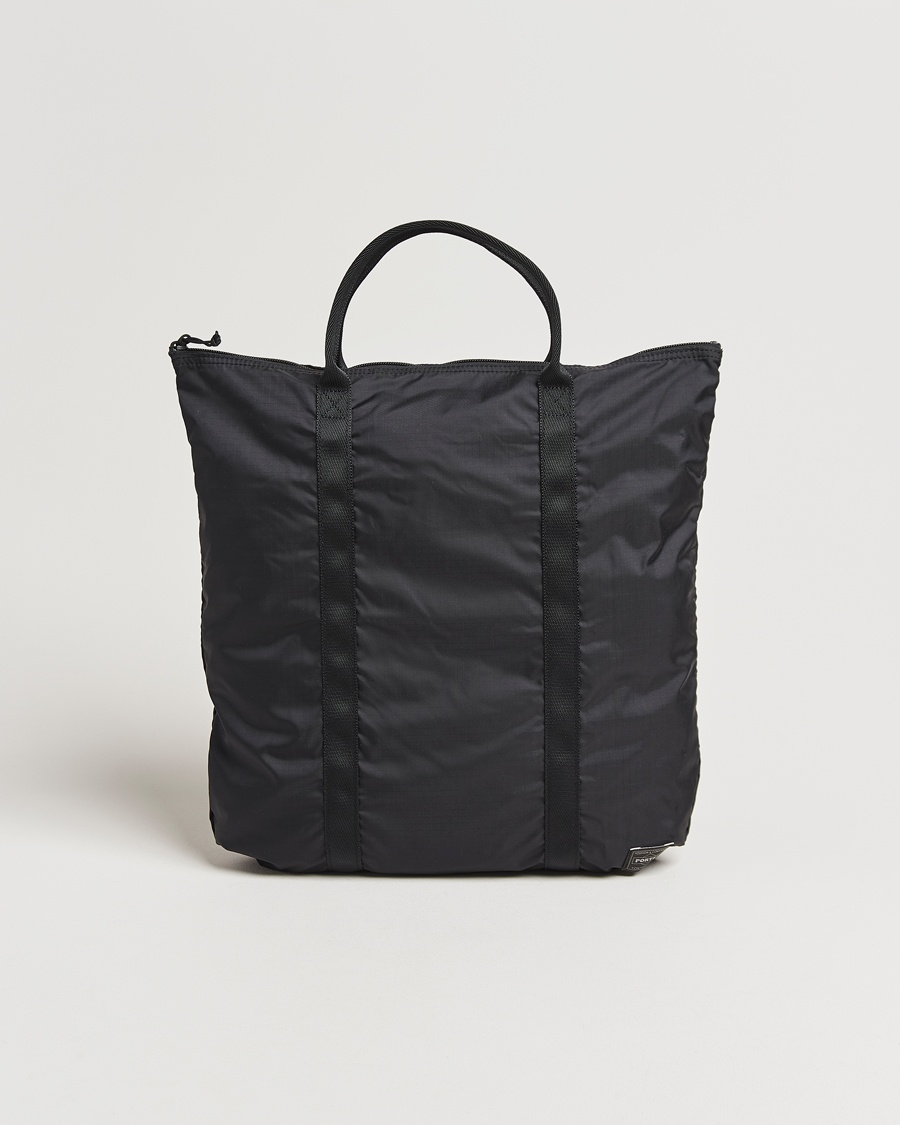 Porter-Yoshida & Co. Flex 2Way Tote Bag Black – Musta