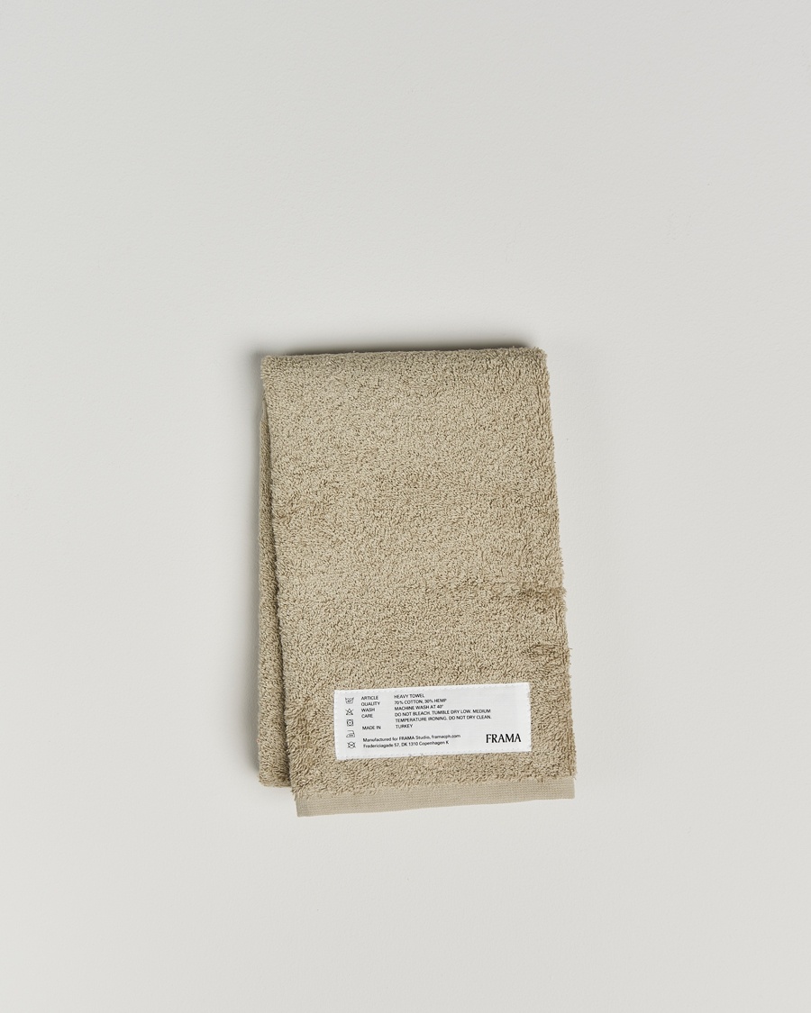 Frama Heavy Hand Towel 50x80cm Sage Green – Vihreä