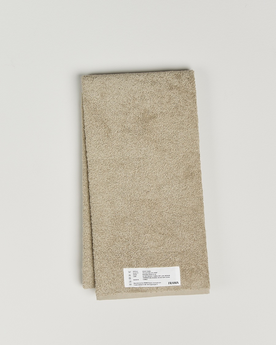 Frama Heavy Bath Towel 70x140cm Sage Green – Vihreä