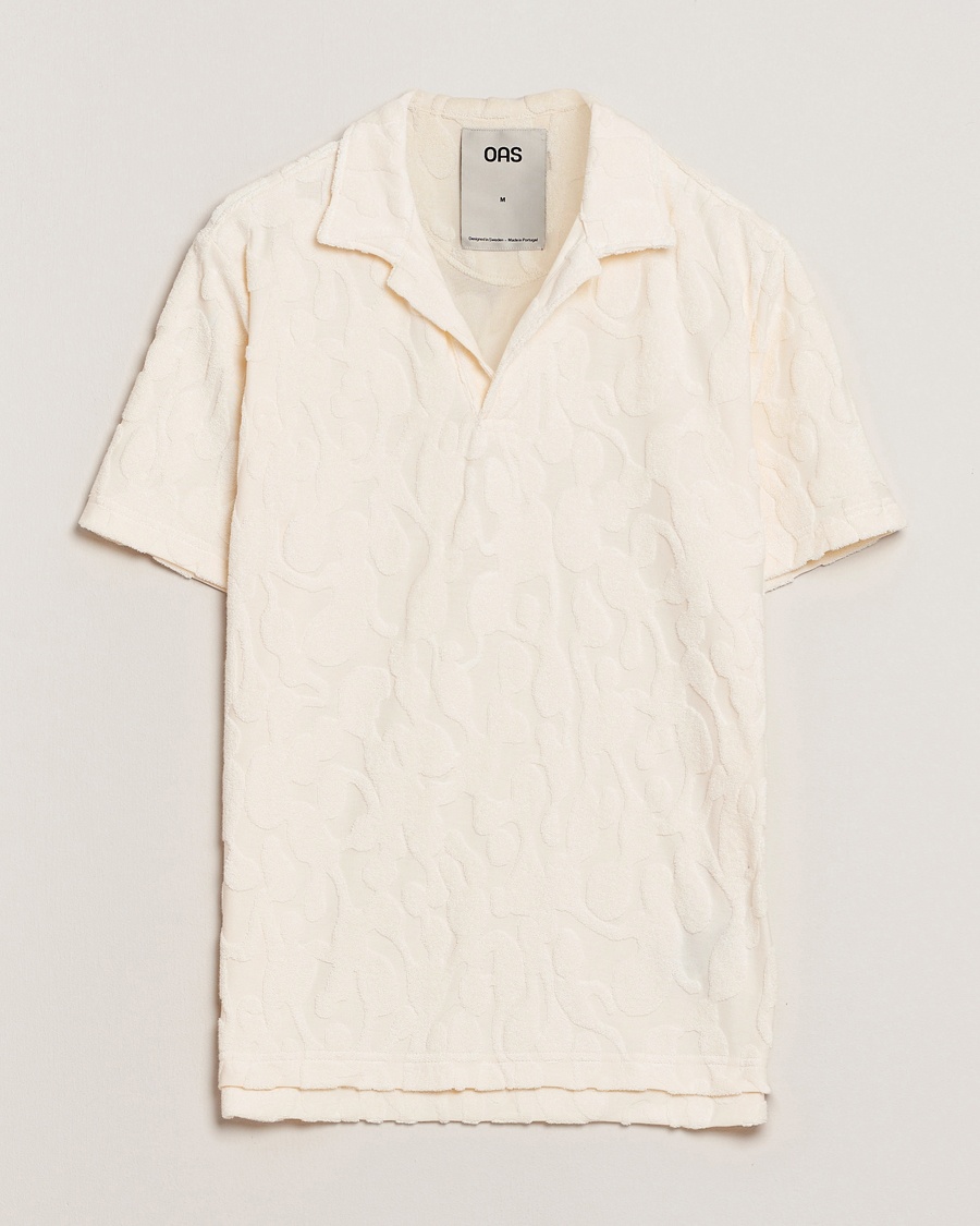 OAS Short Sleeve Terry Polo Summit – Valkoinen