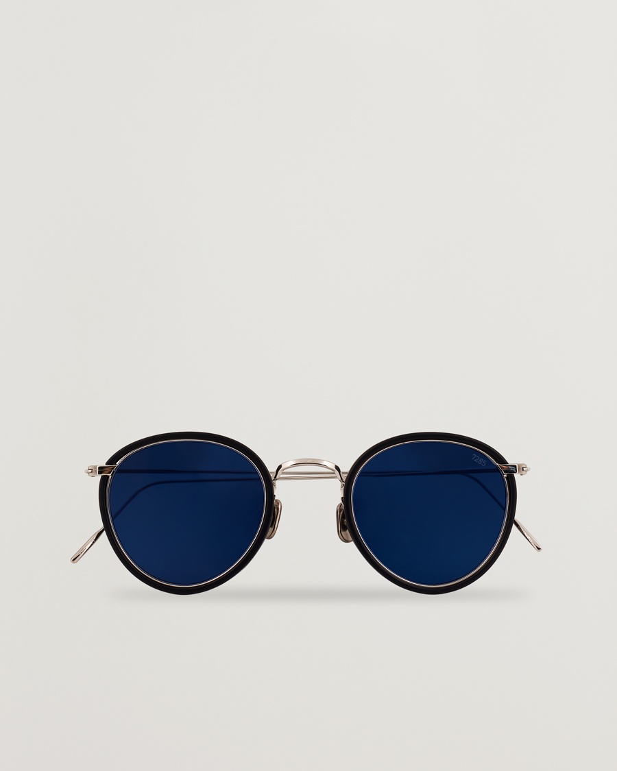 EYEVAN 7285 717E Sunglasses Matte Black/Blue – Musta