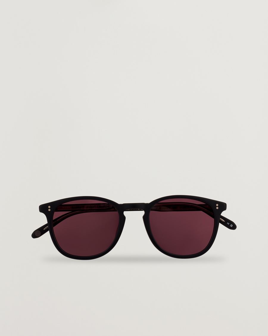 Garrett Leight Kinney 49 Sunglasses Black – Musta