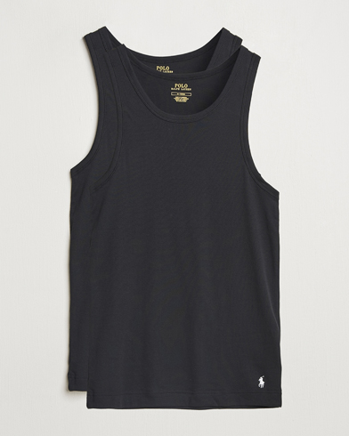 Polo Ralph Lauren 2-Pack Classic Tank Top Black – Musta