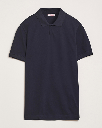 Orlebar Brown Bruno Organic Cotton Pique Night Iris – Sininen
