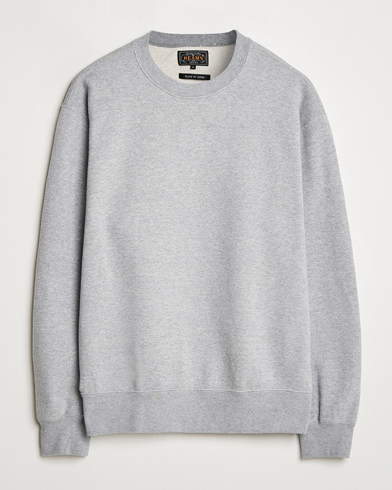 BEAMS PLUS Made In Japan Cotton Sweatshirt Grey – Harmaa
