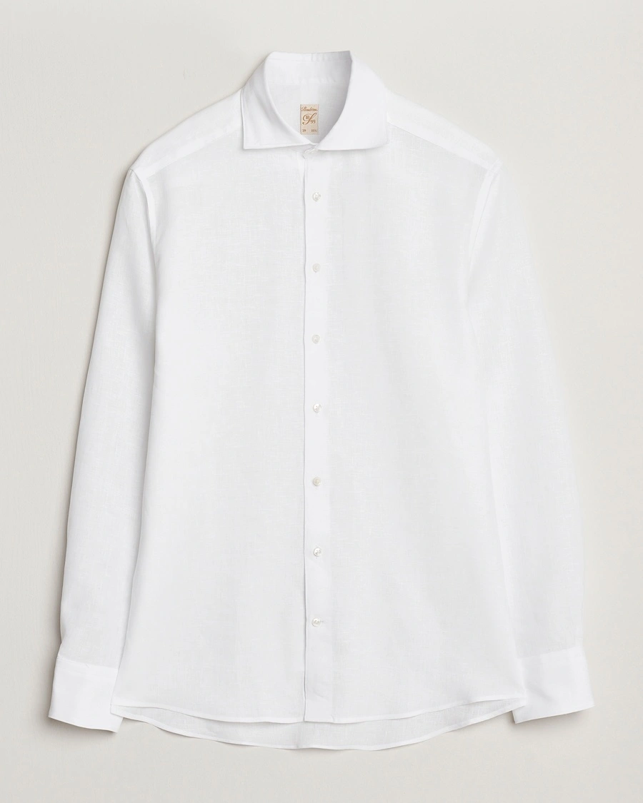 Stenströms 1899 Linen Shirt White – Valkoinen
