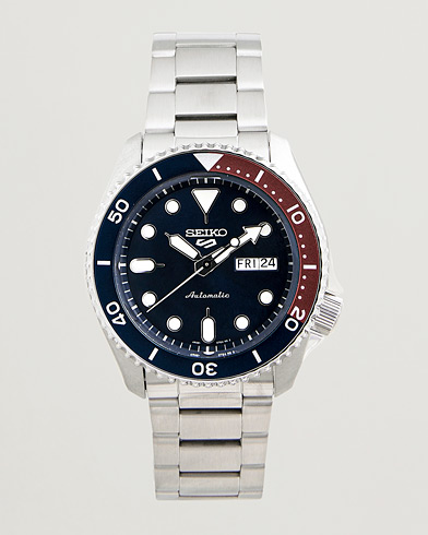 Seiko 5 Sports Automatic Diver Steel 43mm Blue Dial – Sininen