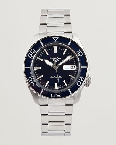 Seiko 5 Sports Automatic Diver Steel 42mm Blue Dial – Sininen