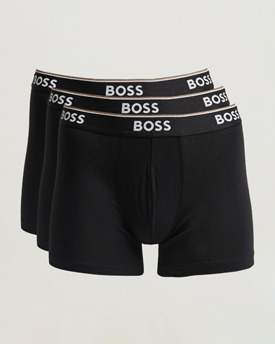 BOSS BLACK 3-Pack Boxer Brief Black – Musta