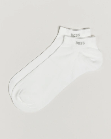BOSS BLACK 2-Pack Sneaker Socks White – Valkoinen