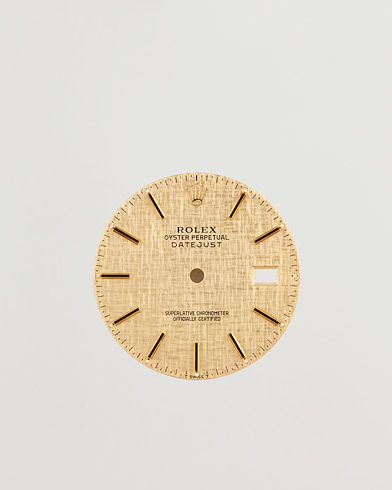 Rolex Pre-Owned Rolex Datejust 5 ref Linen Dial – Kulta