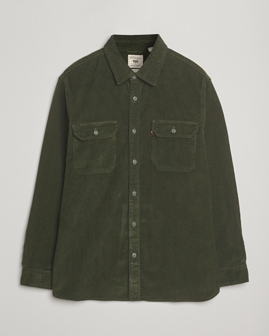 Levi's Jackson Corduroy Worker Shirt Dark Green – Vihreä