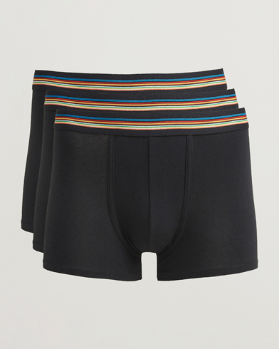 Paul Smith 3-Pack Trunk Black – Musta