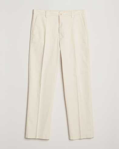 NN07 Paw Relaxed Fit Pleated Chinos Ivory – Valkoinen