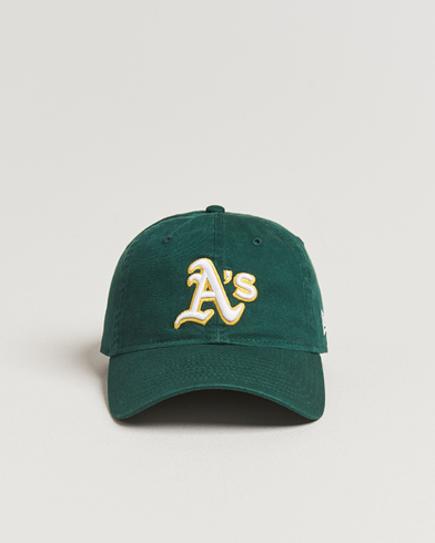 New Era New Era9Twenty Washed Cotton CapOakland Athletics – Vihreä