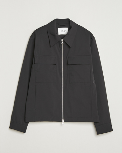 NN07 Alban Bomber Jacket Black – Musta